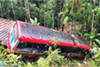 30 injured as KSRTC bus crashes into a house in Chikkamagaluru